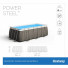 Прямоугольный каркасный бассейн Bestway 404х201х100см +фильтр-насос, лестница (56721)